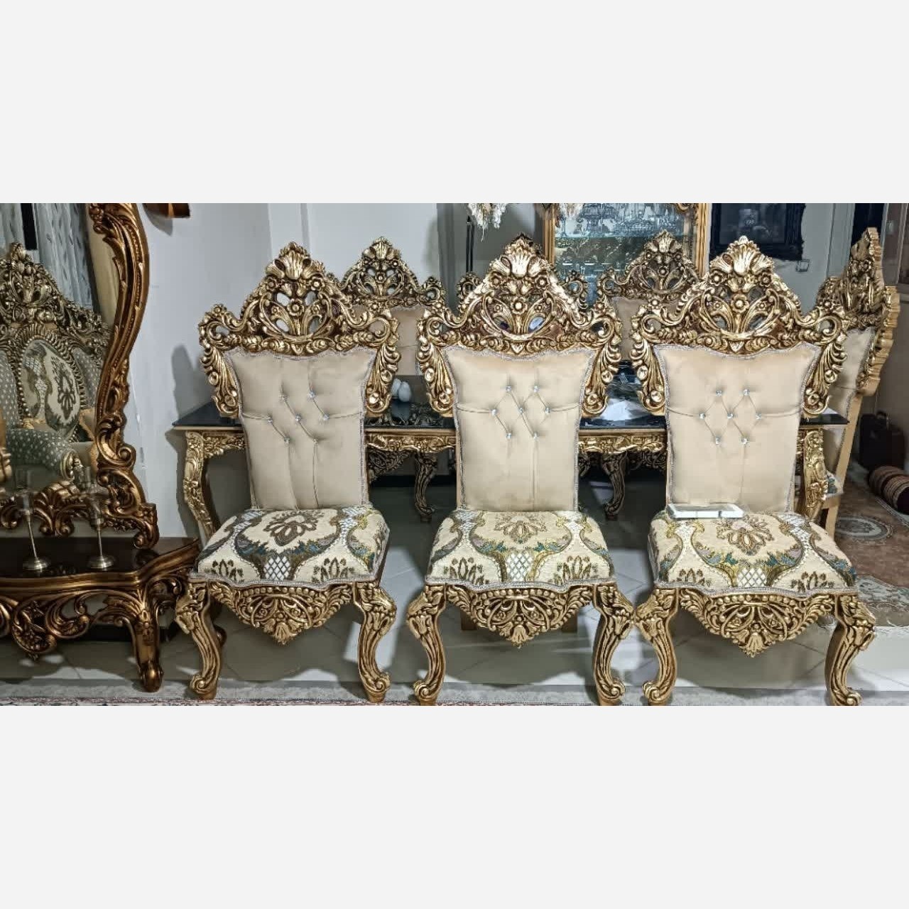 نهارخوری کلاسیک مدل یاقوت