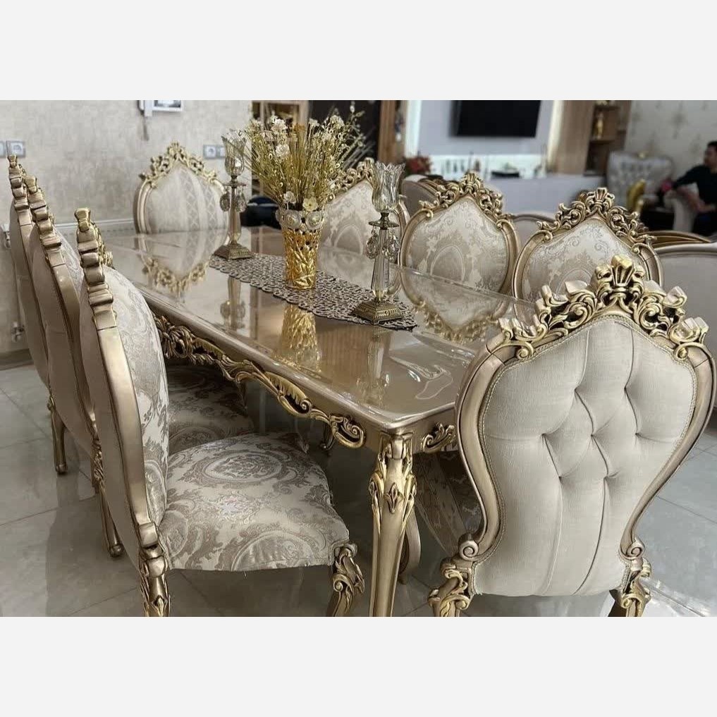 نهارخوری کلاسیک مدل چراغان