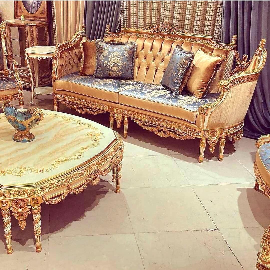 مبل اقساطی سلطنتی 9نفره مدل آلفرد