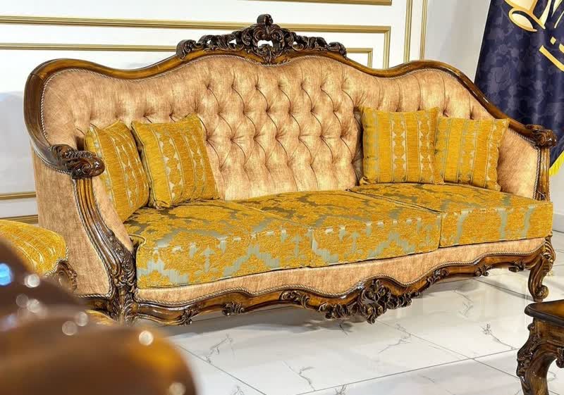 مبل اقساطی کلاسیک 7نفره مدل لیون