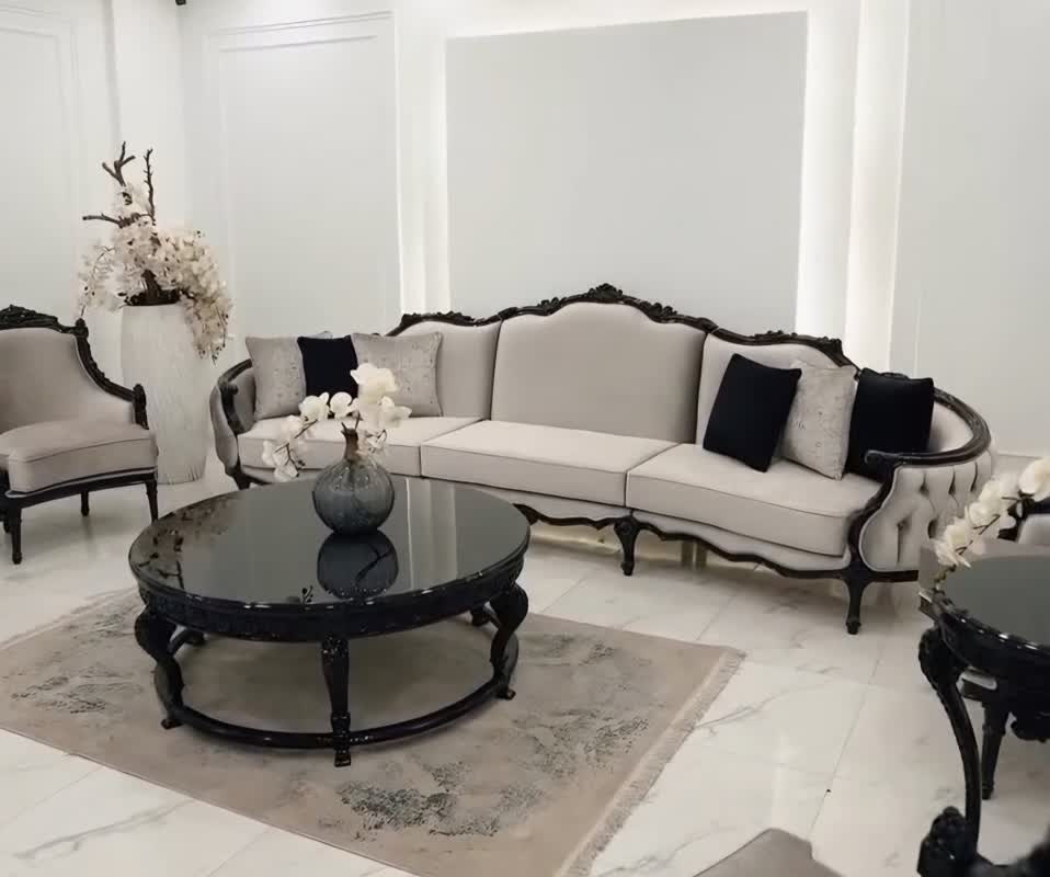 مبل اقساطی کلاسیک 9نفره مدل امپریال