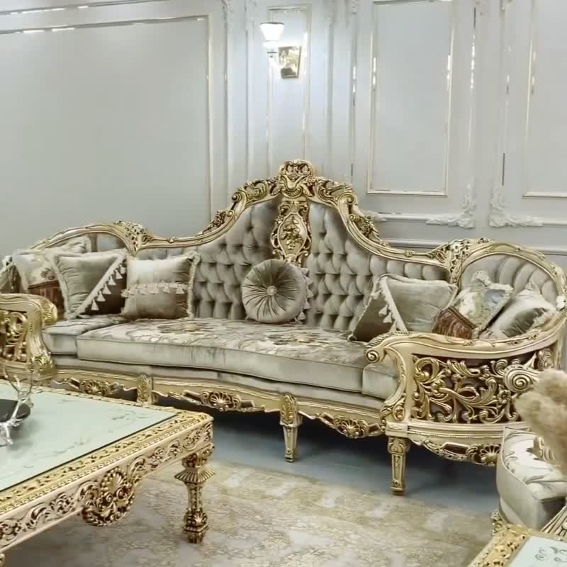 مبل اقساطی سلطنتی 7نفره مدل سلطان