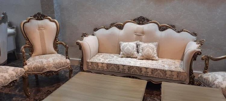 مبل کلاسیک ۷نفره مدل آراد