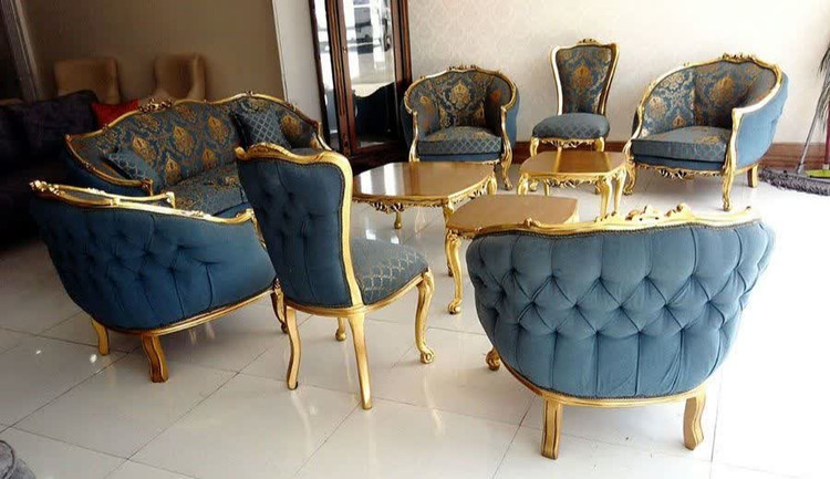 مبل کلاسیک ۹نفره مدل زمرد