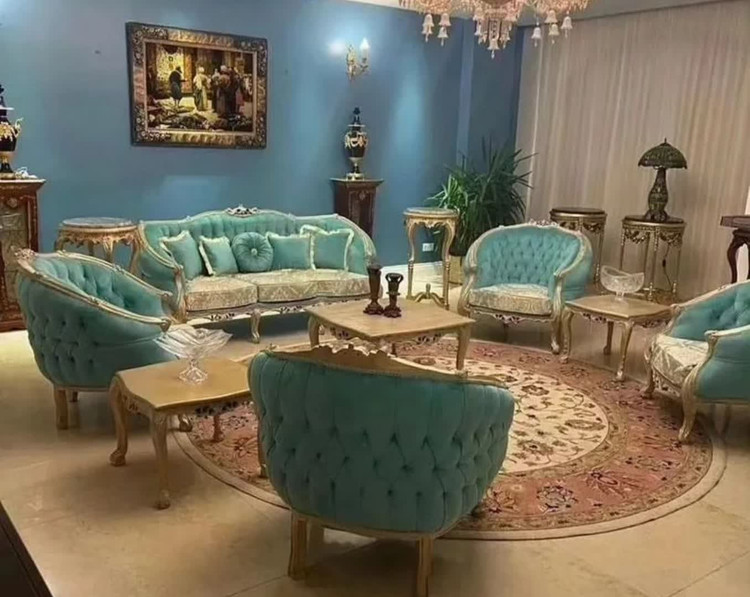 مبل کلاسیک ۹نفره مدل زمرد