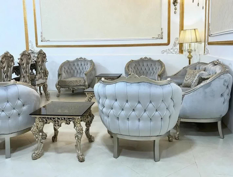 مبل کلاسیک ۹نفره مدل زمرد