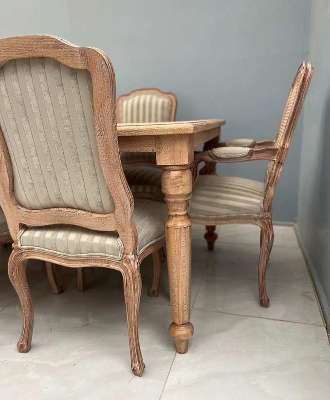 نهارخوری کلاسیک3 ۸نفره مدل فرانسوی