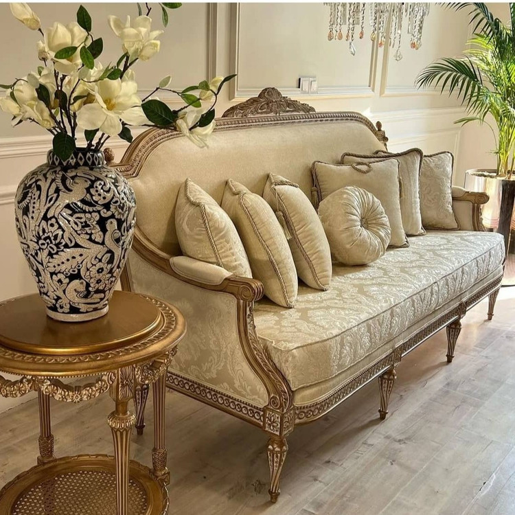 مبل استیل به نام پاپیونی(7 نفره) تخفیف ویژه ضمانت تمام چوب فوم سرد و چوب راش گرجستان
