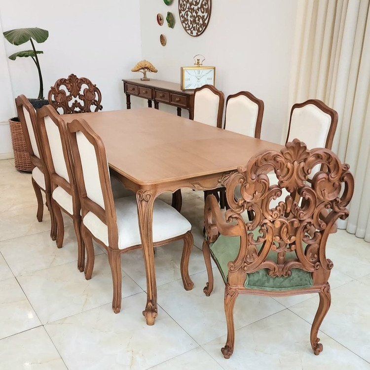 مبل لویی فرانسوی(7 نفره) تخفیف بی تکرار به سراسر کشور(باربری رسمی) ضمانت چوب