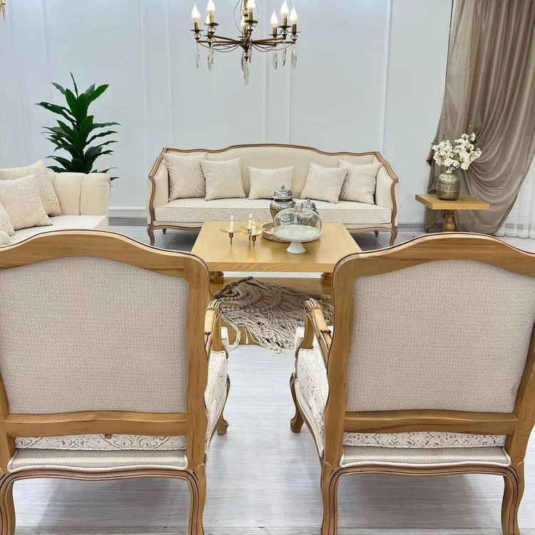 مبل کویین(اصل فرانسه)ارسال به سراسر کشور، چوب راش، پارچه خارجی