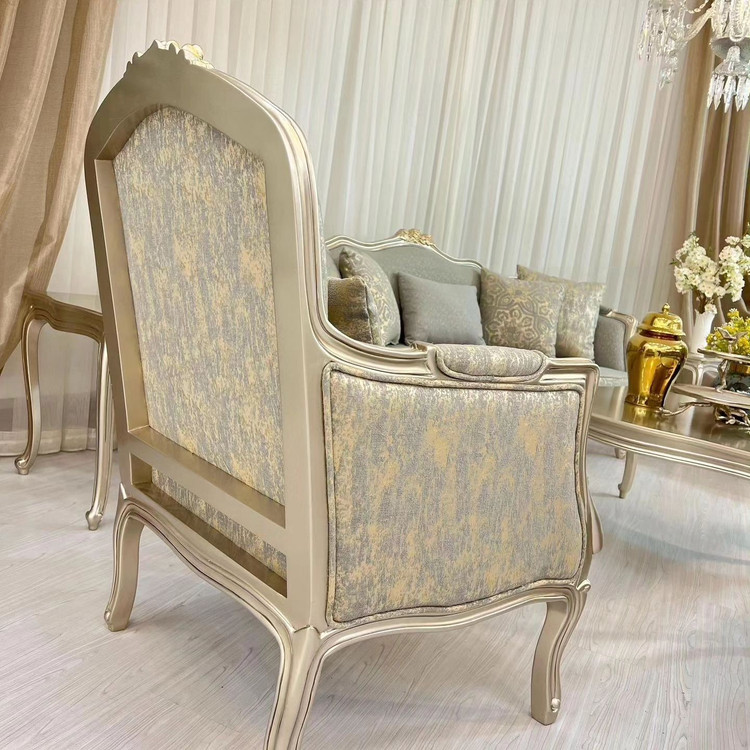 مبل۸نفره کویین فرانسوی سه گل