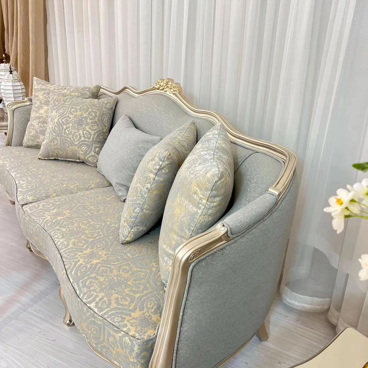 مبل۸نفره کویین فرانسوی سه گل