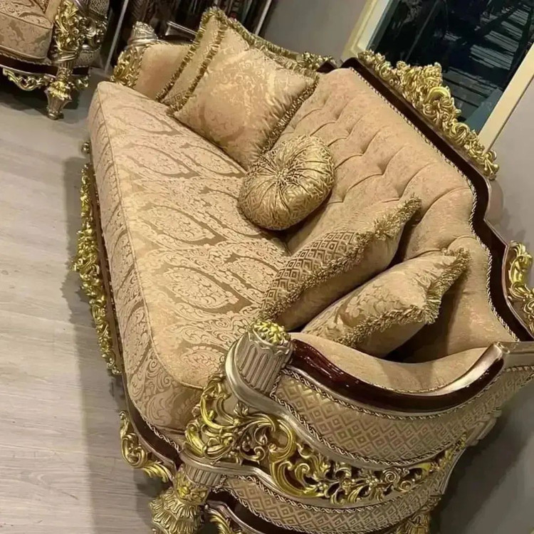 مبل کلاسیک سلطنتی ۷نفره مدل گلایل کد 1