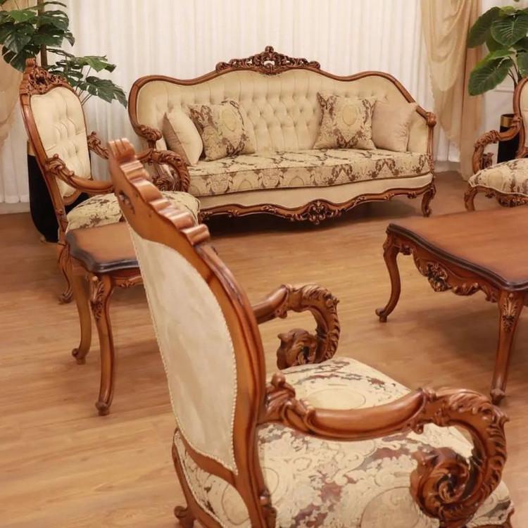 مبل کلاسیک سلطنتی ۷نفره مدل لیون