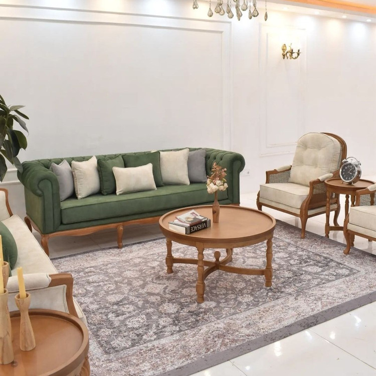 مبل کلاسیک کویین فرانسوی ۸نفره ارسال رایگان