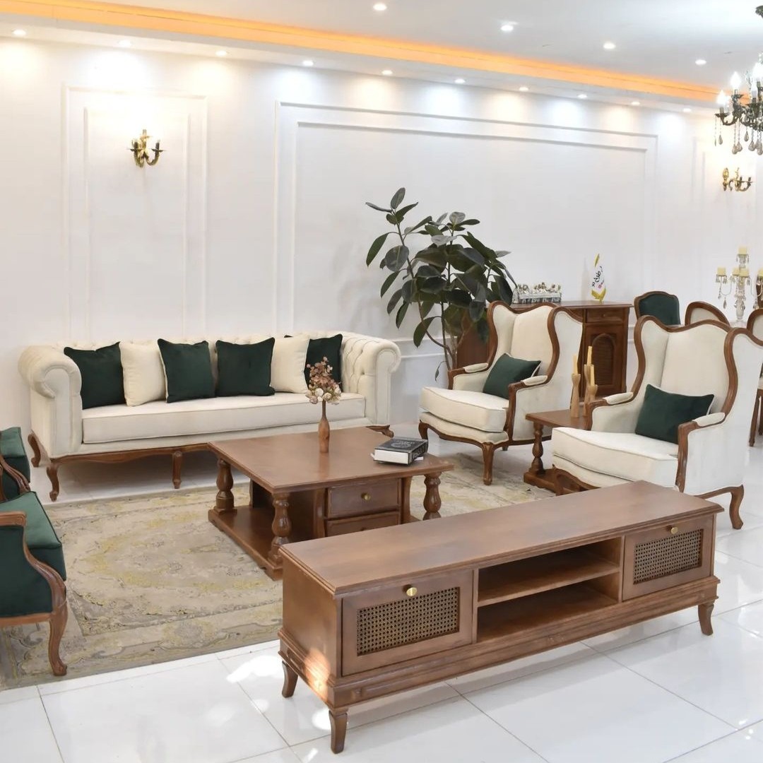 مبل کویین ابزاری ۸نفره با کاناپه چستر ارسال رایگان