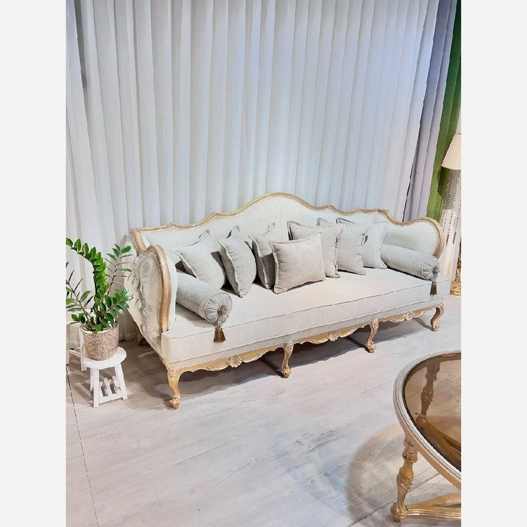مبل کلاسیک سلطنتی ۷نفره پر منبت مدل کینگ ارسال رایگان