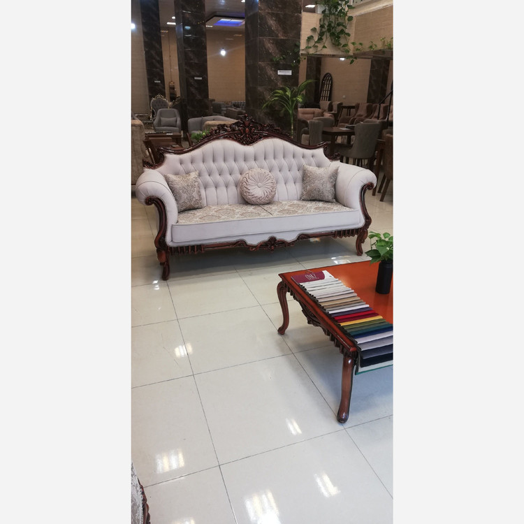 مبل کلاسیک.مدل زیبای نگار چوب راش ارسال رایگان