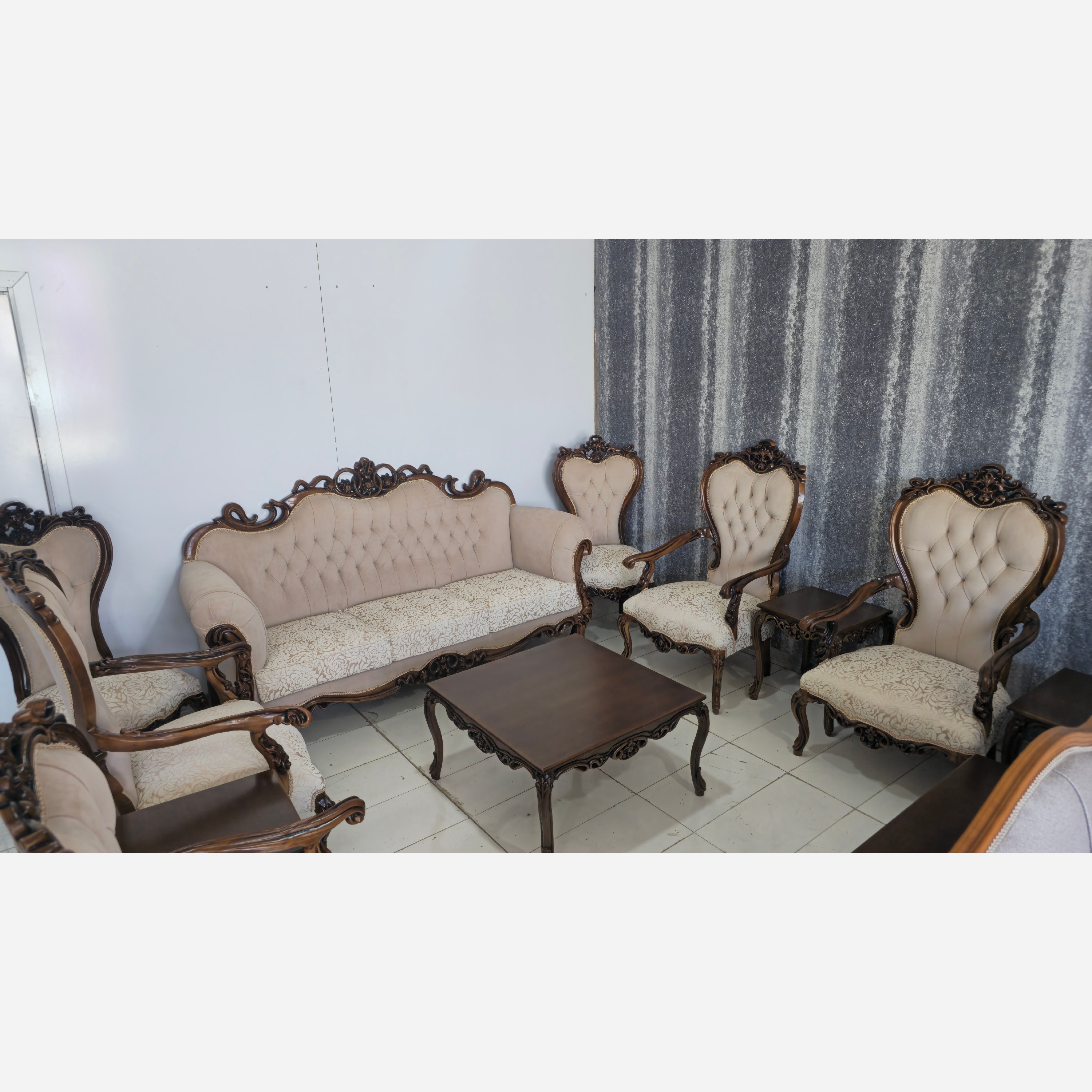 مبل کلاسیک.مدل افسون جنس چوب راش ارسال رایگان