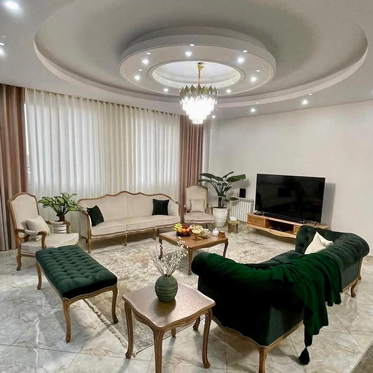مبل کلاسیک ۸نفره مدل فرانسوی ارسال رایگان
