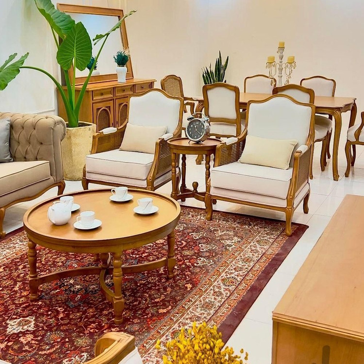 مبل کویین فرانسوی/سبک کلاسیک با متریال درجه یک ارسال رایگان