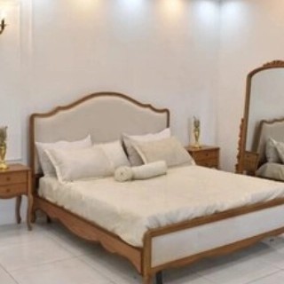 مبل فرانسوی کویین 7 نفره چوب راش ارسال رایگان