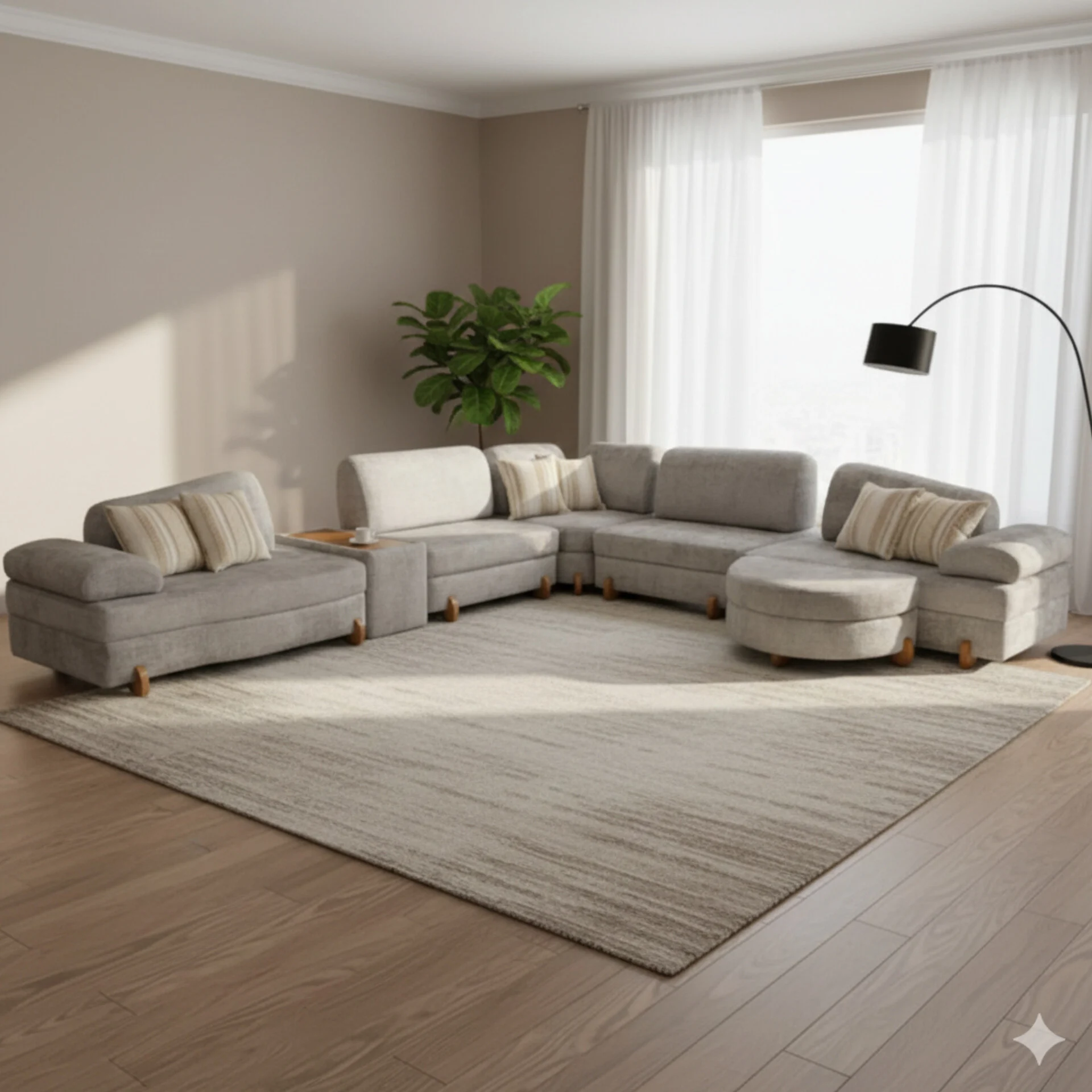 مبل ال 9 نفره مدل یاتاش کد 03111