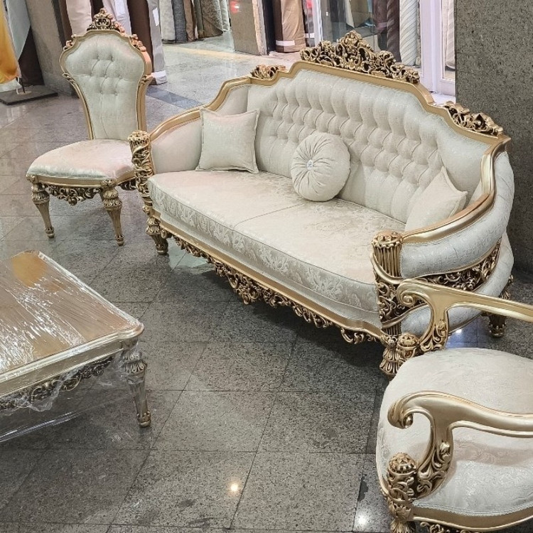 مبل سلطنتی کلاسیک گلایول ارسال رایگان