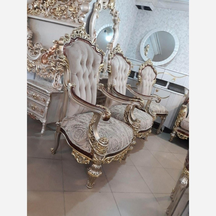 مبل سلطنتی کلاسیک گلایول ارسال رایگان