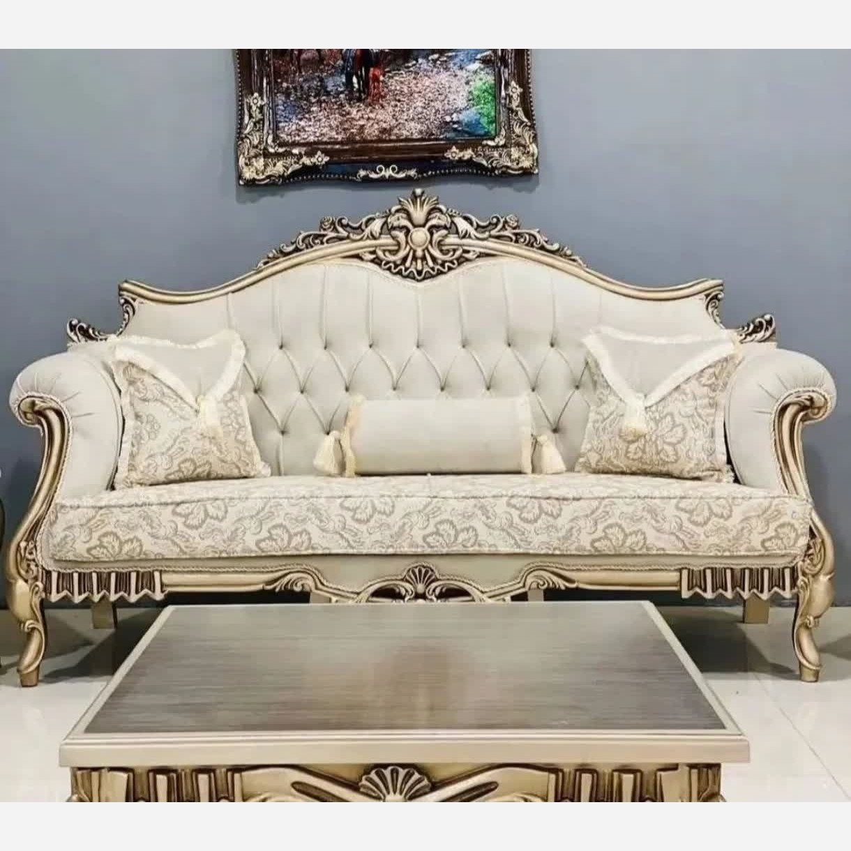 مبل کلاسیک نگار 7 نفره ارسال بصورت رایگان