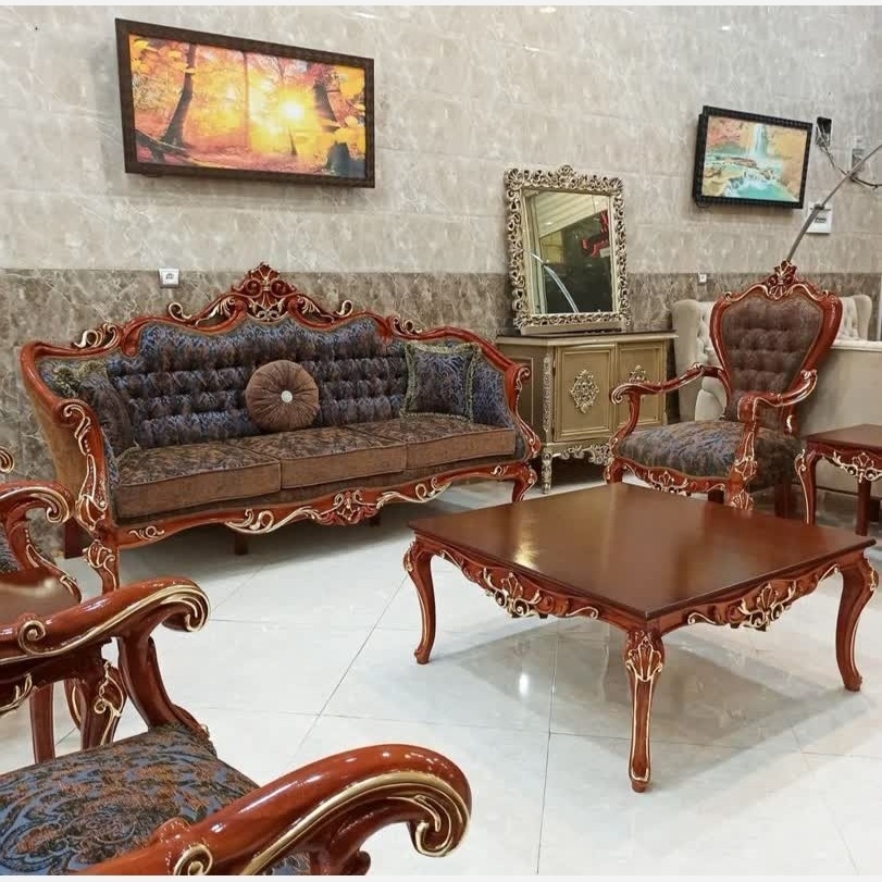 مبل کلاسیک ماهور 7 نفره ارسال بصورت رایگان