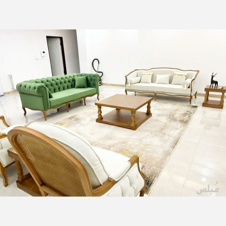 مبل کلاسیک فرانسوی همراه کاناپه چستر ارسال بصورت رایگان