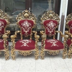 مبل سلطنتی9نفره مصری ارسال بصورت رایگان