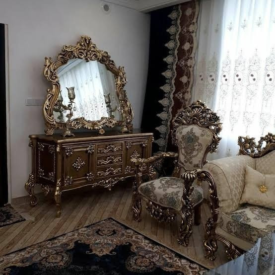 مبل سلطنتی مصری 7نفره پنجه شیری ارسال بصورت رایگان