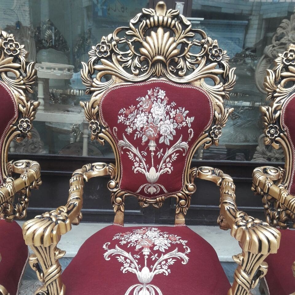 مبل سلطنتی 7نفره مصری پنجه شیری ارسال رایگان
