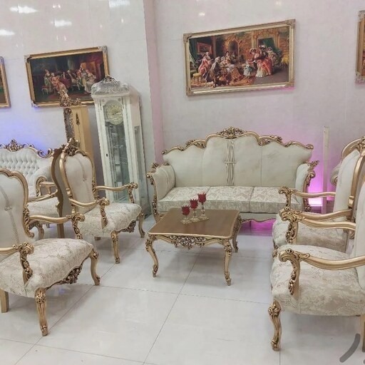 مبل سلطنتی کلاسیک سلطنتی آراد ارسال رایگان