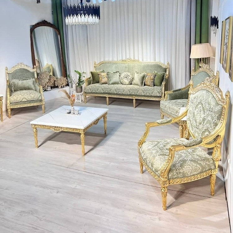 سرویس مبلمان کلاسیک مدل کاجی