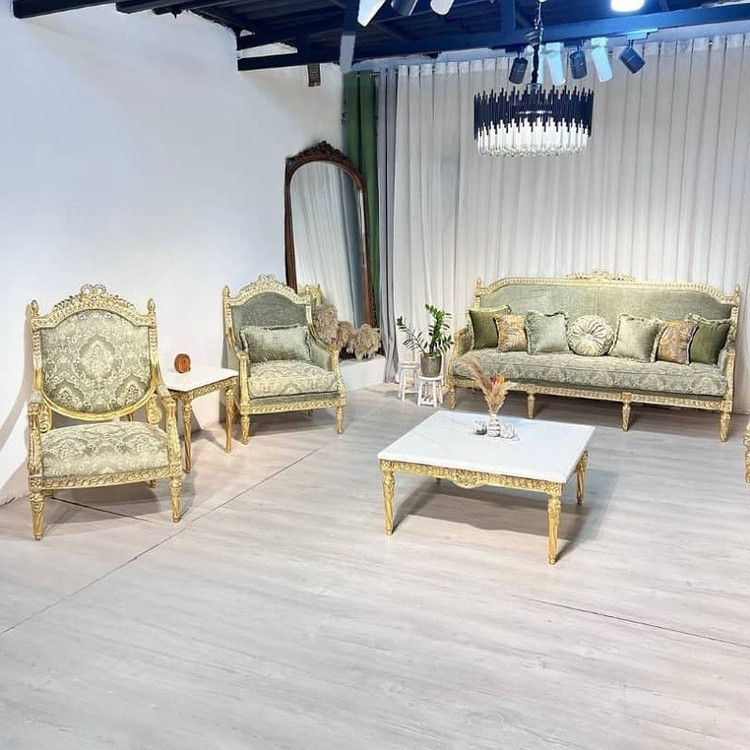 سرویس مبلمان کلاسیک مدل کاجی