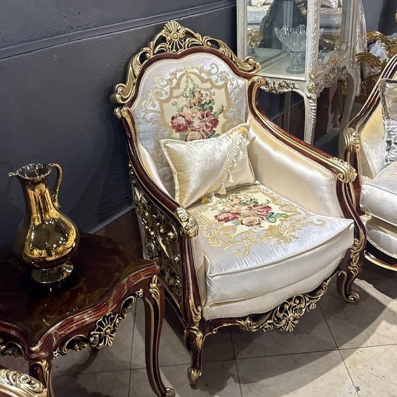 سرویس مبلمان سلطنتی استیل مدل سلطان