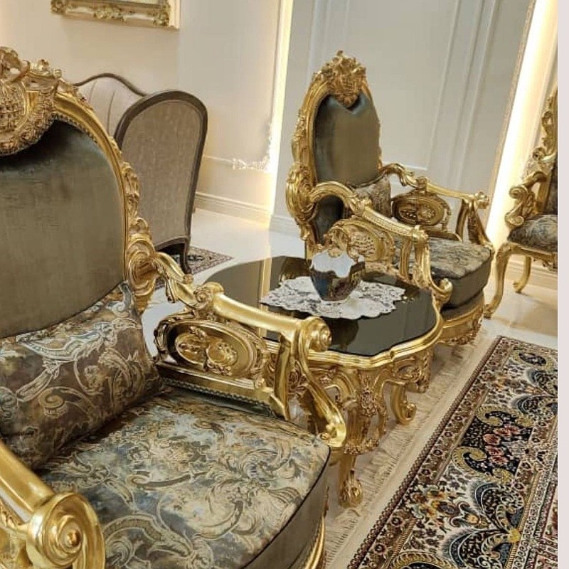 سرویس مبلمان سلطنتی استیل نیکو