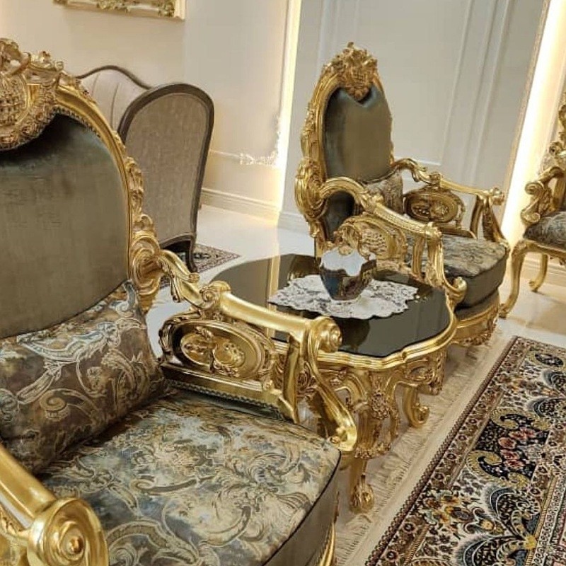 سرویس مبلمان سلطنتی استیل نیکو