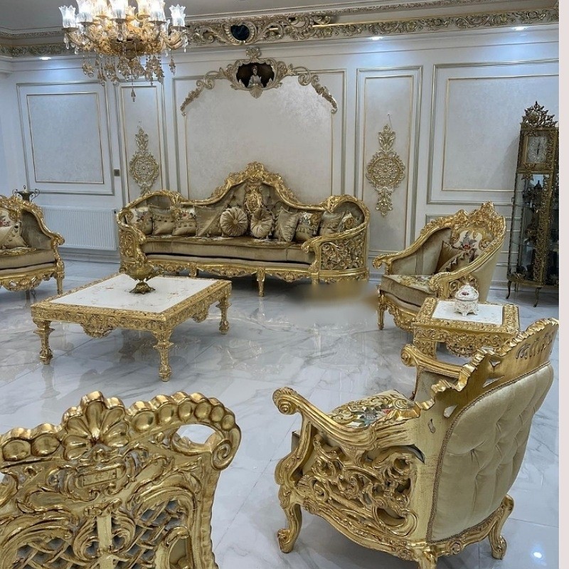سرویس مبلمان سلطنتی مدل خرچنگی ارسال رایگان