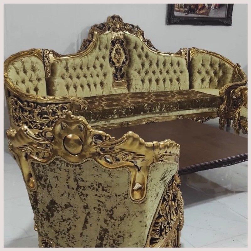 سرویس مبلمان سلطنتی مدل خرچنگی ارسال رایگان