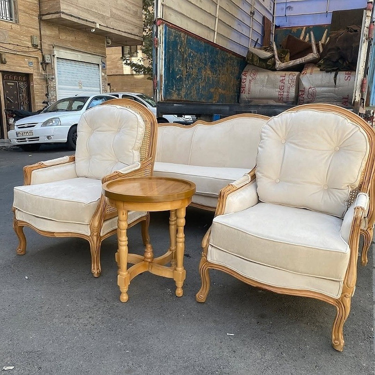سرویس مبل کلاسیک فرانسوی کویین ابزاری