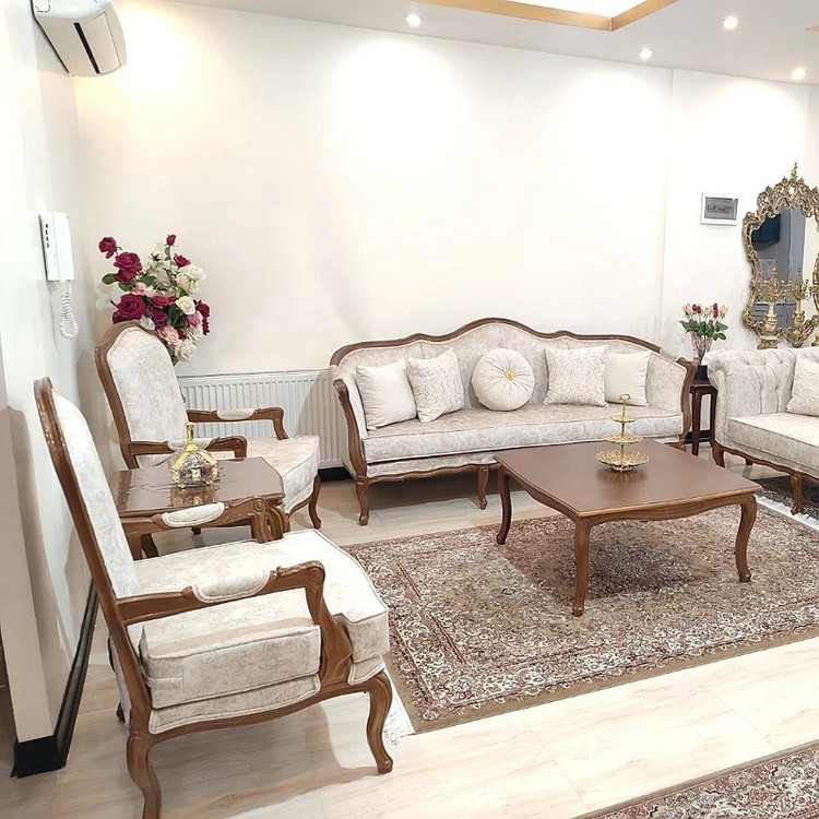 سرویس مبل کلاسیک فرانسوی کویین ابزاری