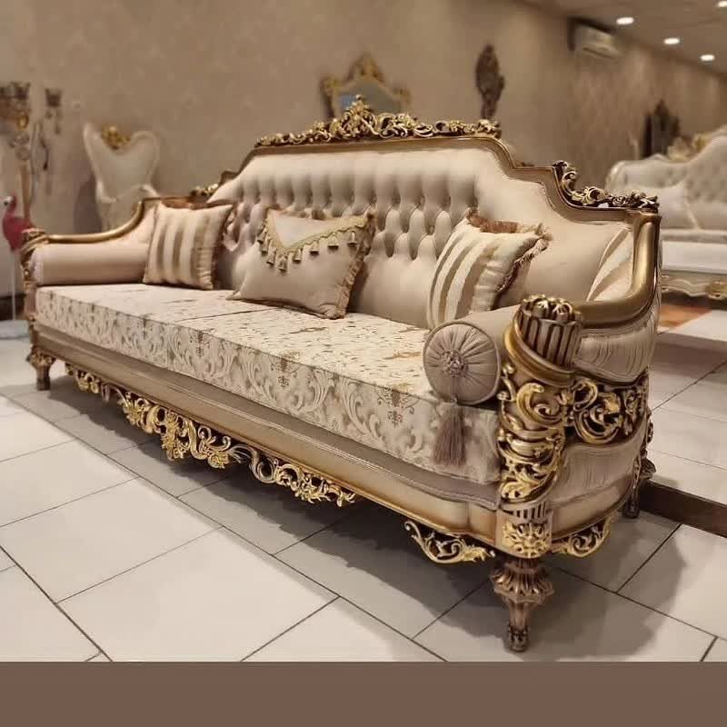 سرویس مبل سلطنتی مدل گلایول ارسال رایگان