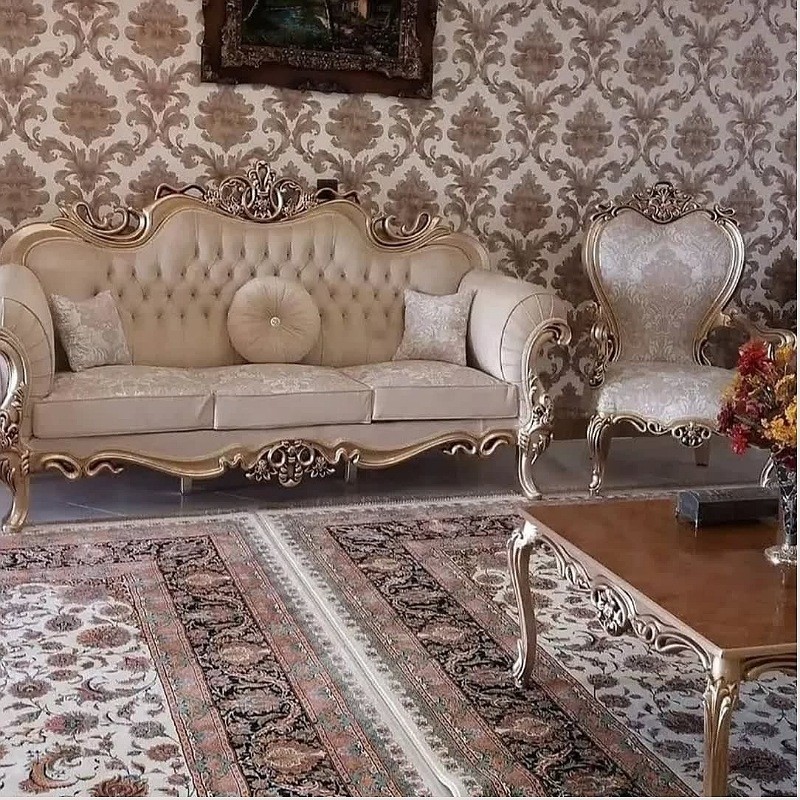 سرویس مبل سلطنتی مدل نگار افسون ارسال رایگان