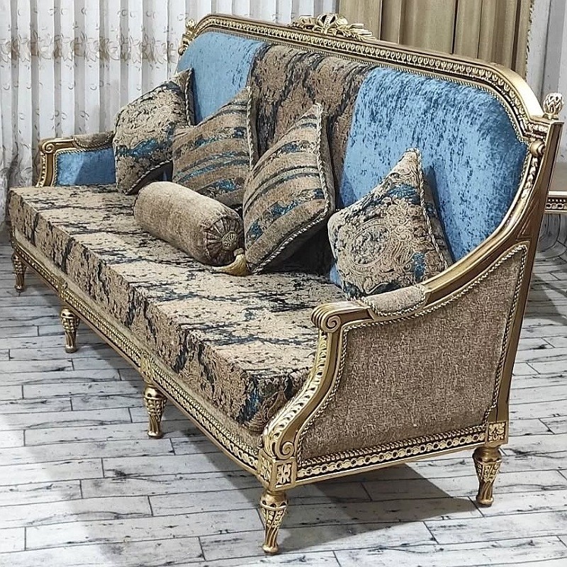سرویس مبل کلاسیک کاجی مدرن وشیک ارسال رایگان