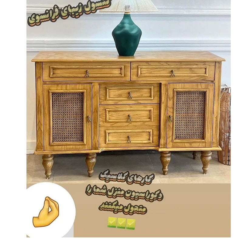 سرویس مبلمان کلاسیک فرانسوی کوئین ارسال رایگان