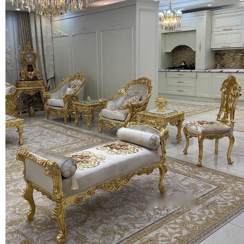 سرویس مبل سلطنتی استیل مدل خرچنگی ارسال رایگان